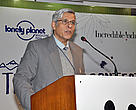 Mr. R.H. Khwaja, Secretary, Ministry of Tourism, addressing the audience at the event