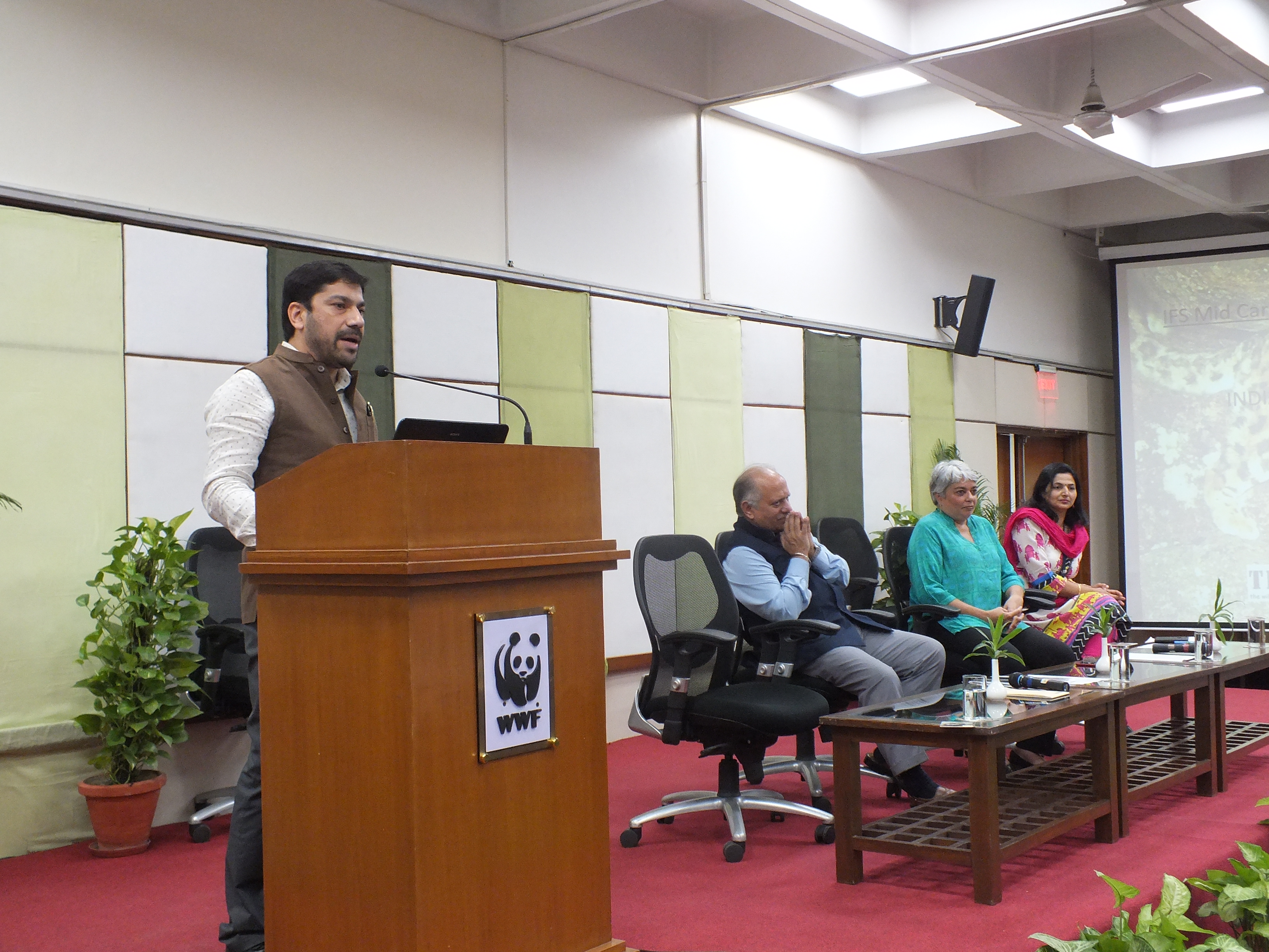 IFS Officers learn more about the role of NGOs in the field of wildlife