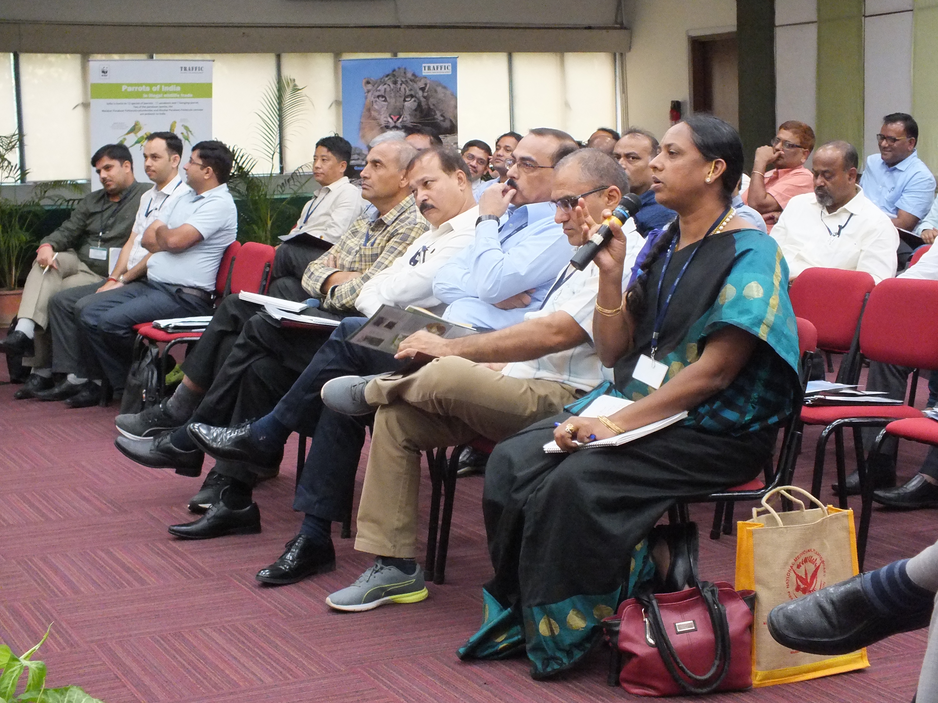 IFS Officers learn more about the role of NGOs in the field of wildlife